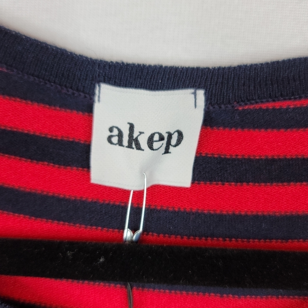 Akep Striped Snake Sweater NWT - Picture 5 of 9